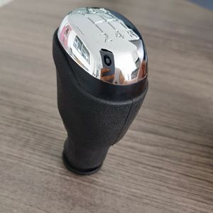 Car Gear <b>Shift</b> <b>Knob</b> Stainless Steel Matte Silver Electroplating For Renault Koleos Clio MK4 Rustproof Customizable - Product Image 2