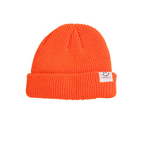 Gorro de punto de invierno personalizado de fábrica OEM para niños y niñas logotipo personalizado de tamaño libre e impresión para viajes