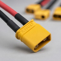Câble de charge avec gaine en silicone XT30 XT60 XT90, cuivre nu, haute température, longueur personnalisée, OEM