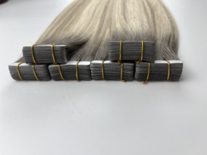 Unsichtbares Banda Autoadhesiva Natural <span class=keywords><strong>Rubio</strong></span> Ondulado Sin Residuos Noir Lisse Cinta Sutil En Extensiones Cabello Humano - Product Image 4