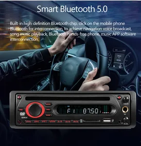 HD cho Bluetooth CD DVD âm thanh xe hơi Máy nghe nhạc USB SD đầu vào FM AM đài phát thanh cho huấn luyện viên tham quan xe buýt Golf bộ phận điện tử - Product Image 3