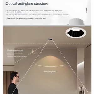 Foco LED Empotrable de Techo de Alta Calidad para Interiores, Ahorro de Energía, IP65, 6W 12W 18W, para Hogar y Oficina - Product Image 4
