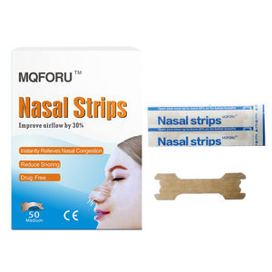 66*19mm Health Care Products OEM ODM Nature Herbs Easy <b>Breath</b> Nasal <b>Strip</b> Breathing Aid Patch - Product Image 3