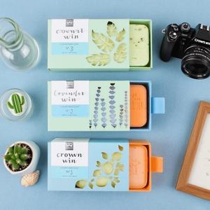 Boîtes d'emballage personnalisées pour savons et bougies, imprimées sur mesure, faites à la main, écologiques, recyclables, de luxe, avec carton et ruban - Product Image 1