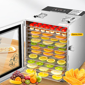Deshidratador de vapor y agua FD708C para zanahorias y sardinas deshidratadas, 30 kg, venta al por mayor - Product Image 3