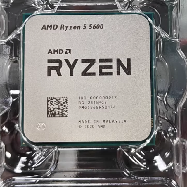 NEW CPU for AMD Ryzen 5 5600GT 5600X 9600X Used CPU R3 R5 R7 R9 5500 5600 7500F CPU Processor