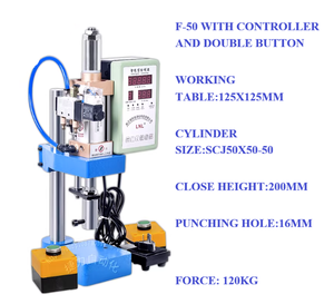 Presse <span class=keywords><strong>pneumatique</strong></span> automatique de petite taille F-50 - Force de 120 kg - Product Image 4