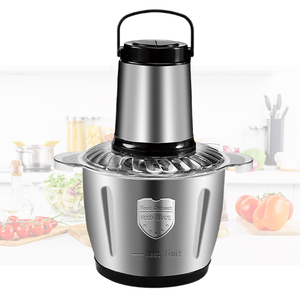 Hachoir à viande électrique haute vitesse 400W 3L, appareil de cuisine, lames à quatre feuilles, hachoir alimentaire - Product Image 1