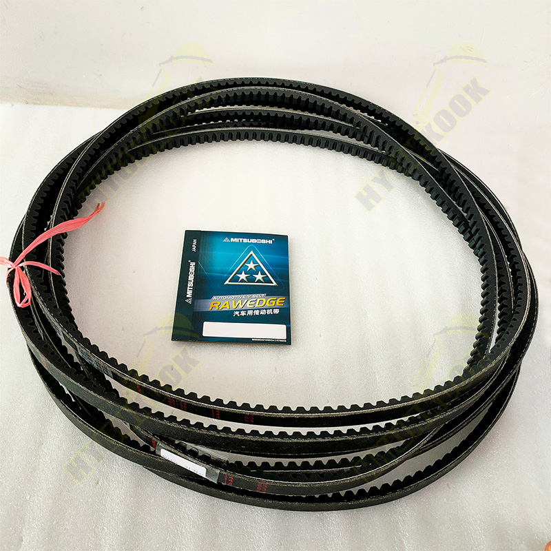 ゆか　0810 04120-21767 Excavator Air Conditioner Belt for Komatsu