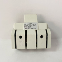 Interrupteur à couteau industriel manuel en plastique HD11F-32/48 à double commande anti-erreur, de type ouvert