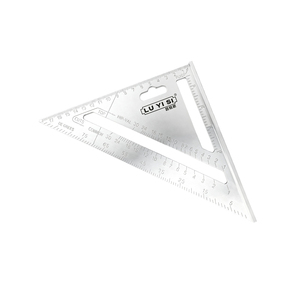 Regla de ángulo multifuncional de aleación de aluminio de 90 y 45 grados con burbuja de nivel para marcado y diseño en carpintería ODM/OEM - Product Image 6