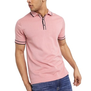 ที่กำหนดเองที่มีคุณภาพสูงผ้าฝ้าย100% ปุ่มระบายอากาศผู้ชายเสื้อโปโลง่าย - Product Image 1