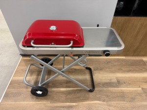 Barbecue à gaz moderne pour le camping en plein air, nouveau modèle, facile à nettoyer, pour 5 personnes, hauteur réglable, dispositif de sécurité de la flamme portable - Product Image 6