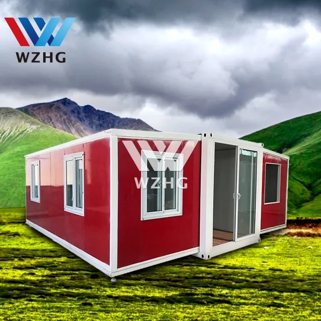 Hight quality 20ft casa prefabbricata a basso costo piccola casa container per vivere