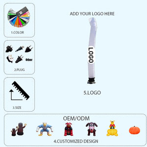 Homme Gonflable Géant Blanc pour Publicité Extérieure Commerciale, Danseur d'Air Gonflable Personnalisé pour Promotion d'Événements - Product Image 5