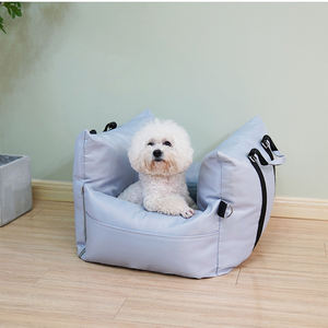 Diseño de logotipo de tamaño personalizado fácil de limpiar desmontable gato perro cachorro pequeño mascota coche viaje portador asiento cama bolsa con asas - Product Image 5