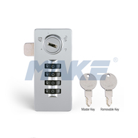 Serrure à combinaison sans clé en alliage de zinc MK716, serrure de classement de bureau, serrure à code, serrure mécanique à combinaison à 4 chiffres