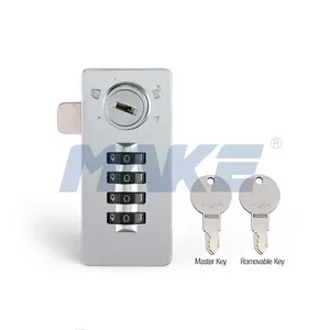 MK716 Zinklegering Reset Digit Keyless Cijferslot Kantoor Archiefkast Lock Voor Gym Locker