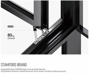 Thời trang mới đơn tráng men kính không khung mái hiên cửa sổ cho khu dân cư tầng hầm nhà bếp Skylight độ cao nhà bếp Skylight - Product Image 4