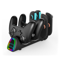 Station de charge universelle 6 en 1 pour manette Nintendo Switch 2 Pro, station de charge pour Switch 2/Switch/OLED
