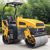 Compacteur 3 tonnes, 2 tonnes, 4 tonnes, nouveau type de machine routière, rouleau vibratoire compact, machinerie de construction, vente chaude