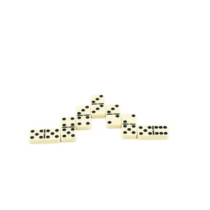 Bộ trò chơi domino màu chuyên nghiệp được chơi trên bàn Domino cho các trò chơi trên bàn du lịch với Bộ Domino Ngà - Product Image 4