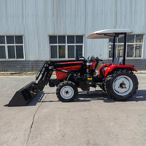 Tracteur à vente chaude 2025 avec chargeur frontal 55HP 60HP 70HP 4WD Tracteur Machine agricole en Europe - Product Image 1