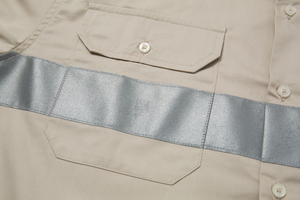 Camicie da Lavoro Riflettenti ad Alta Visibilità all'Ingrosso, Maniche Lunghe con Bottoni, Uniforme di Sicurezza per Uomo - Product Image 5