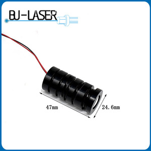 BlueYu Laser Coarse Beam Blue Laser Module 450nm 80mw DC 12V For KTV Stage Lights - Product Image 3
