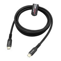 Cable USB4 de 1 pie, USB-C a USB-C, Transferencia de Datos de 40 Gbps, Carga Rápida PD de 240 W, Pantalla de 8K a 60 Hz, Thunderbolt 4/3, Cable de Nailon Trenzado para Computadora