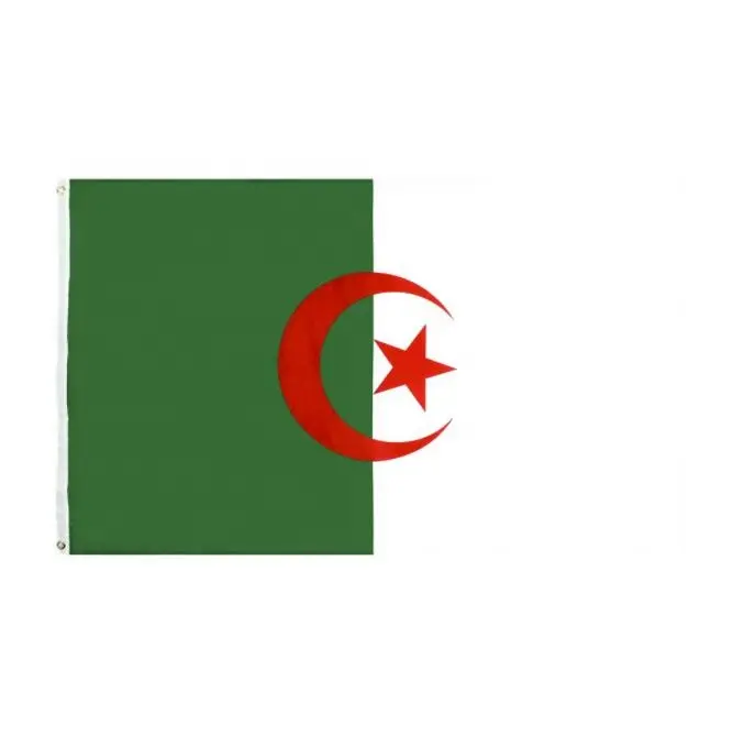Günstige Algerien Flagge 3x5 Fuß Die Demokrat ische Volks republik Algerien Flaggen Polyester mit Messing Ösen 3x5 Ft Flagge