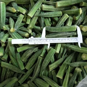 냉동 제품 iqf 야채 좋은 가격과 높은 품질 핫 세일 냉동 오크라