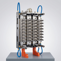 Moule à préformes PET 32 cavités pour bouteilles d'huile alimentaire d'appareils électroménagers, à paroi épaisse, col large 38-58mm, haute production, acier S136, 1,5M