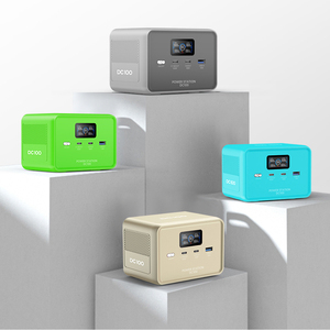 Station d'alimentation portable compacte et légère 100W 96Wh LiFePO4 avec entrée solaire à charge rapide 100W pour l'extérieur - Product Image 6