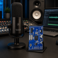 Module de microphone professionnel RAYSOUNDS 3.0 pour effets sonores de scène, amplificateur de puissance trois-en-un stable