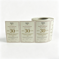 Whisky Macallan Single Malt de los Highlands, Añada Especial 30 Años 1989, Licor Coleccionable Premium, Etiqueta Kraft