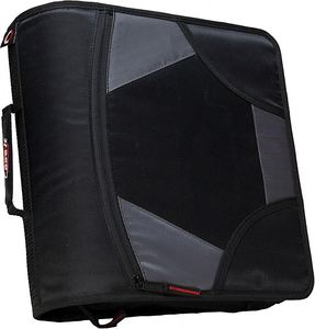 Free Sample BSCI Lightweight <b>3</b> Inch <b>3</b> <b>Ring</b> Zipper <b>Binder</b> with Handle Multi-Pocket for School Zipper <b>Binder</b> - Product Image 1