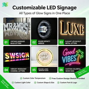 Boîte à lumière personnalisée à miroir infini, panneau LED RGB effet abysse pour bar, KTV, club, décoration murale, publicité commerciale - Product Image 3