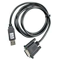 Cable Serial USB DB9 de 6 pies con Chipset FTDI Utech, Conductor de Cobre Puro, Revestimiento de PVC Trenzado, Certificado RoHS/CE, Garantía de 1 Año