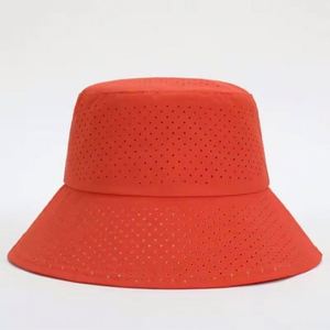 Wholesale 2024 Summer New Arrival Laser Hole Fishing <b>Hat</b> Fast Dry Breathable Golf Bucket Sun <b>Hat</b> <b>for</b> Women Large Head Men - Product Image 2