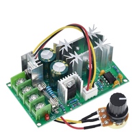 TZT DC 10-60V régulateur de vitesse de moteur PWM contrôleur de vitesse de moteur interrupteur 20A régulateur de courant Module d'entraînement haute puissance