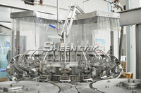 Machine de remplissage automatique de bouteilles d'eau potable liquide à petite échelle industrielle haute performance, usine d'embouteillage