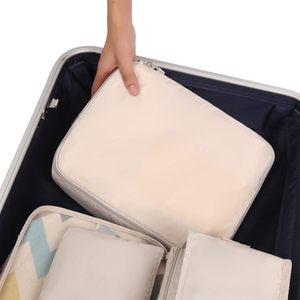 Sac de rangement pour valise de voyage avec logo personnalisé, ensemble de 7 organiseurs de compression, cubes de rangement pour bagages de voyage - Product Image 5