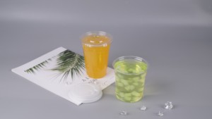Vasos Transparentes de PET de 98 mm de Diámetro, Impresión de Serigrafía, Muestra Gratuita, Forma Redonda, Soporte OEM/ODM, Proveedor Mayorista - Product Image 2