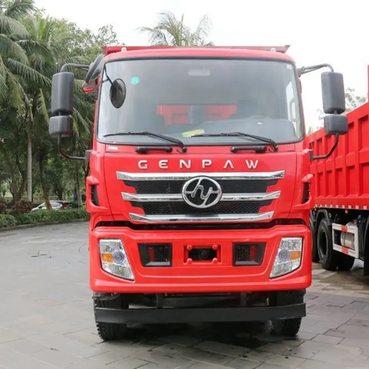 Saic Hongyan ยอดนิยมที่สุด 2022 120HP 4x2 6*2 รถบรรทุกบรรทุกสินค้ากล่องบรรทุกสําหรับขายราคาฝาก