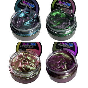 Free Customized Premium Chameleon Metallic Paint Set Private Label Small Package Watercolor <strong>for</strong> <strong>Canvas</strong> <strong>Painting</strong> - Product Image 2