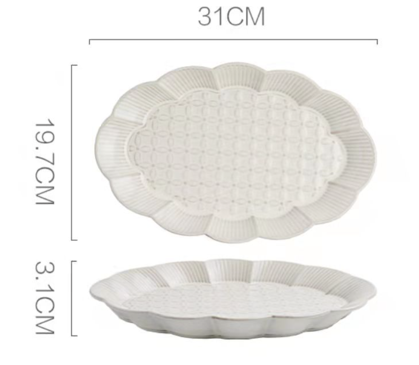 12 inch fish dish