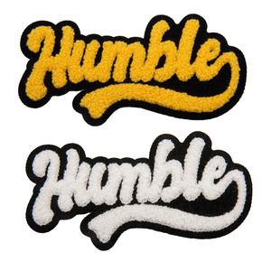Eco-friendly Custom Chenille Patches Alphabet Jacket Patches Embroidery <b>Iron</b> on Patch - Product Image 4