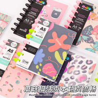 Carnet de notes A5 personnalisé à spirale, couverture rigide, motif dessin animé mignon, pour fournitures scolaires et de bureau
