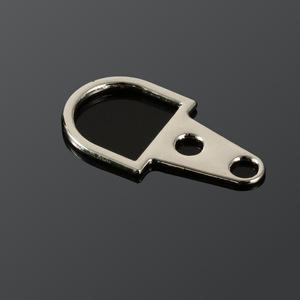 Hebilla de Clip para Bolsa con Forma de Avión, 4.5mm, Orientada hacia Abajo, de Aleación Plateada, Duradera - Product Image 3